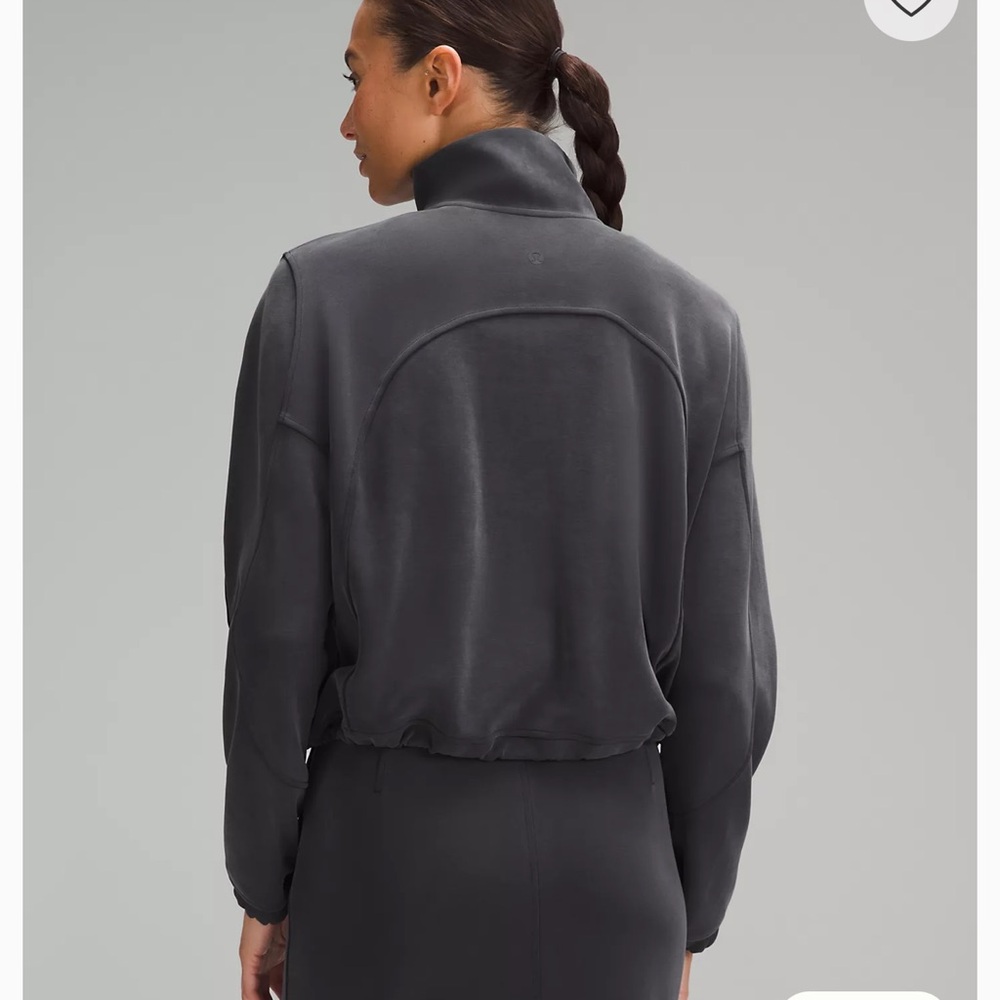 lululemon athletica Charcoal Gray Half-Zip Pullover - Picture 7 of 16